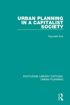 Couverture de l’ouvrage Urban Planning in a Capitalist Society