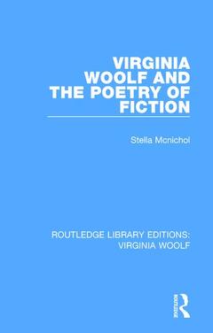 Couverture de l’ouvrage Virginia Woolf and the Poetry of Fiction