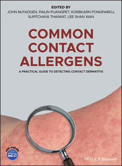 Couverture de l’ouvrage Common Contact Allergens