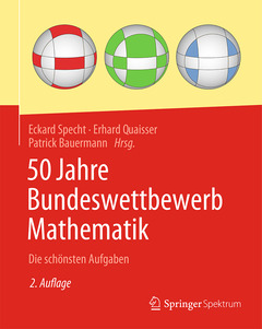 Couverture de l’ouvrage 50 Jahre Bundeswettbewerb Mathematik