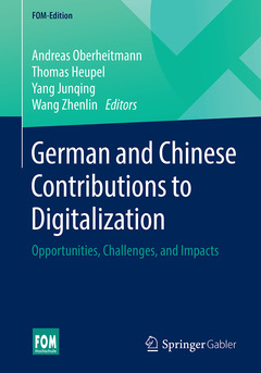 Couverture de l’ouvrage German and Chinese Contributions to Digitalization
