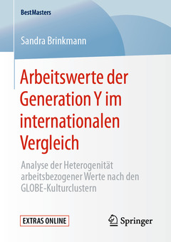 Couverture de l’ouvrage Arbeitswerte der Generation Y im internationalen Vergleich
