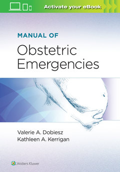 Couverture de l’ouvrage Manual of Obstetric Emergencies