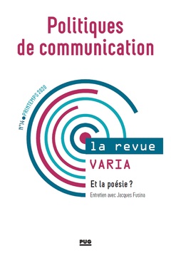 Couverture de l’ouvrage Politiques de communication - N° 14 - Printemps 2020