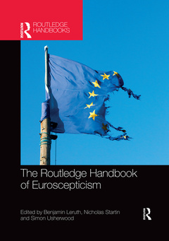 Couverture de l’ouvrage The Routledge Handbook of Euroscepticism