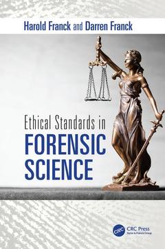 Couverture de l’ouvrage Ethical Standards in Forensic Science