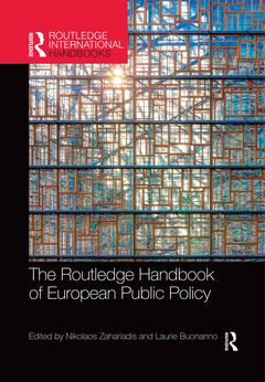 Couverture de l’ouvrage The Routledge Handbook of European Public Policy