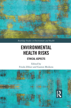 Couverture de l’ouvrage Environmental Health Risks