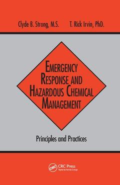 Couverture de l’ouvrage Emergency Response and Hazardous Chemical Management