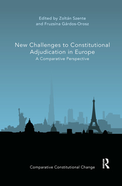 Cover of the book New Challenges to Constitutional Adjudication in Europe