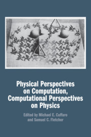 Couverture de l’ouvrage Physical Perspectives on Computation, Computational Perspectives on Physics