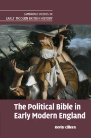 Couverture de l’ouvrage The Political Bible in Early Modern England