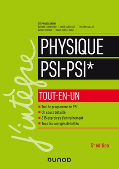 Couverture de l’ouvrage Physique tout-en-un PSI-PSI* - 5e éd.