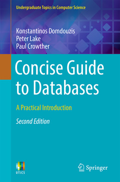Couverture de l’ouvrage Concise Guide to Databases
