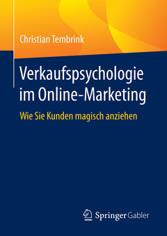 Couverture de l’ouvrage Verkaufspsychologie im Online-Marketing