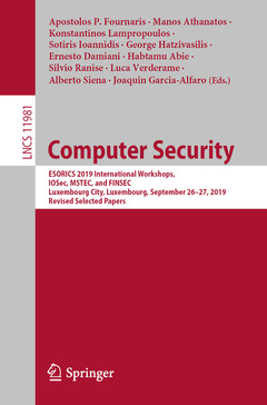 Cover of the book Computer Security
