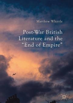 Couverture de l’ouvrage Post-War British Literature and the 