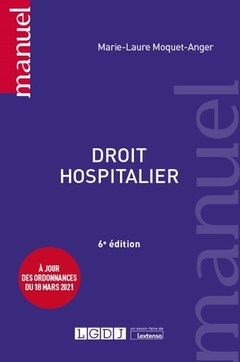 Cover of the book Droit hospitalier