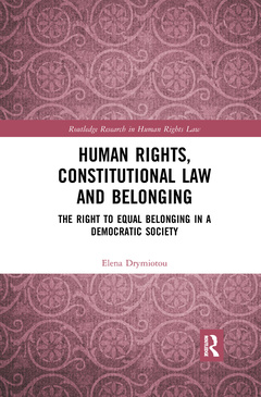 Couverture de l’ouvrage Human Rights, Constitutional Law and Belonging
