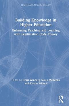 Couverture de l’ouvrage Building Knowledge in Higher Education