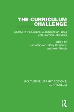 Couverture de l’ouvrage The Curriculum Challenge
