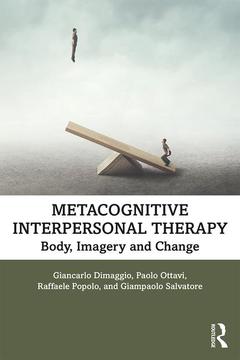 Couverture de l’ouvrage Metacognitive Interpersonal Therapy