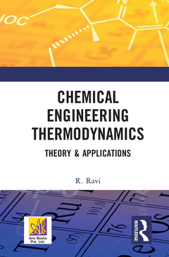 Couverture de l’ouvrage Chemical Engineering Thermodynamics