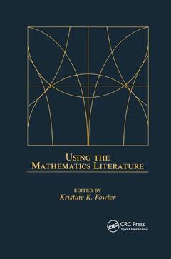 Couverture de l’ouvrage Using the Mathematics Literature
