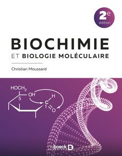 Couverture de l’ouvrage Biochimie et biologie moléculaire