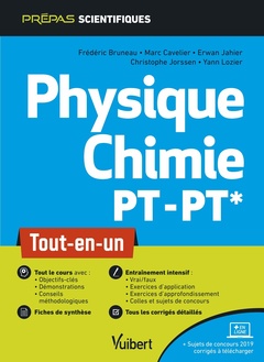 Cover of the book Physique-Chimie PT/PT* - Tout-en-un
