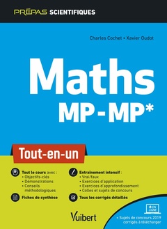 Couverture de l’ouvrage Maths MP/MP* - Tout-en-un