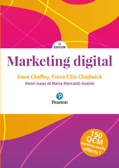Couverture de l’ouvrage Marketing digital 7e édition