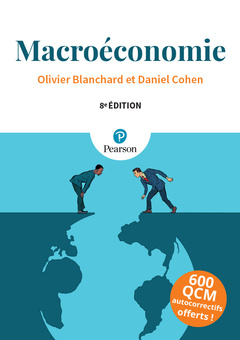 Couverture de l’ouvrage Macroéconomie 8e + Quizz
