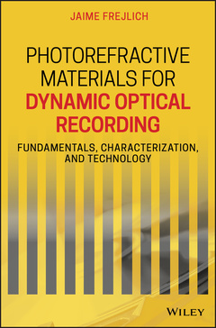 Couverture de l’ouvrage Photorefractive Materials for Dynamic Optical Recording