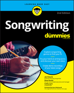 Couverture de l’ouvrage Songwriting For Dummies