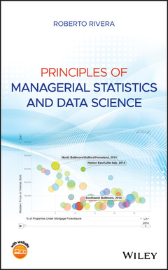 Couverture de l’ouvrage Principles of Managerial Statistics and Data Science
