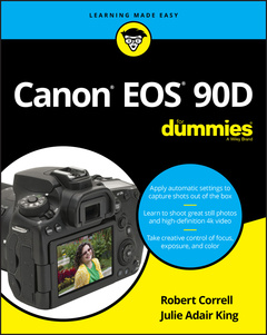 Couverture de l’ouvrage Canon EOS 90D For Dummies