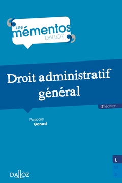 Cover of the book Droit administratif général. 2e éd.