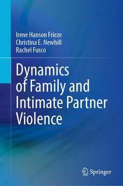 Couverture de l’ouvrage Dynamics of Family and Intimate Partner Violence