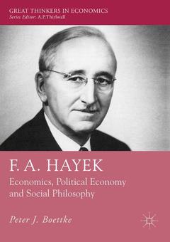 Couverture de l’ouvrage F. A. Hayek