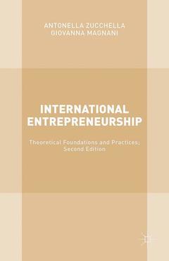 Couverture de l’ouvrage International Entrepreneurship