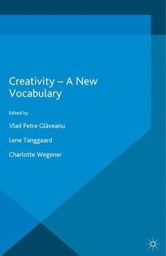 Couverture de l’ouvrage Creativity — A New Vocabulary