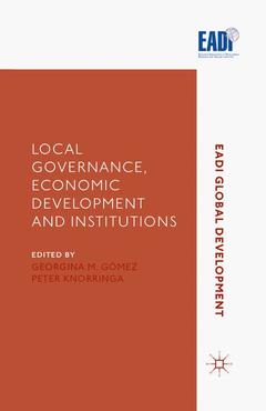 Couverture de l’ouvrage Local Governance, Economic Development and Institutions