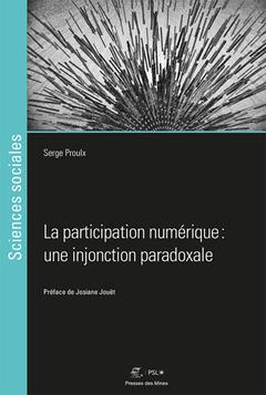 Couverture de l’ouvrage La participation numérique : une injonction paradoxale