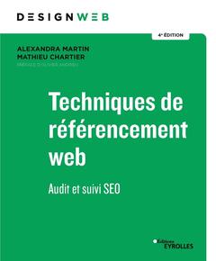 Couverture de l’ouvrage Techniques de référencement web - 4e édition
