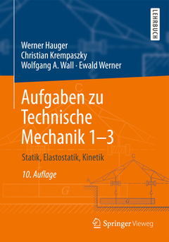 Couverture de l’ouvrage Aufgaben zu Technische Mechanik 1–3