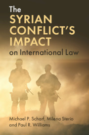 Couverture de l’ouvrage The Syrian Conflict's Impact on International Law