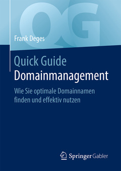 Couverture de l’ouvrage Quick Guide Domainmanagement