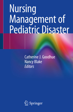 Couverture de l’ouvrage Nursing Management of Pediatric Disaster