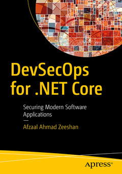Couverture de l’ouvrage DevSecOps for .NET Core
